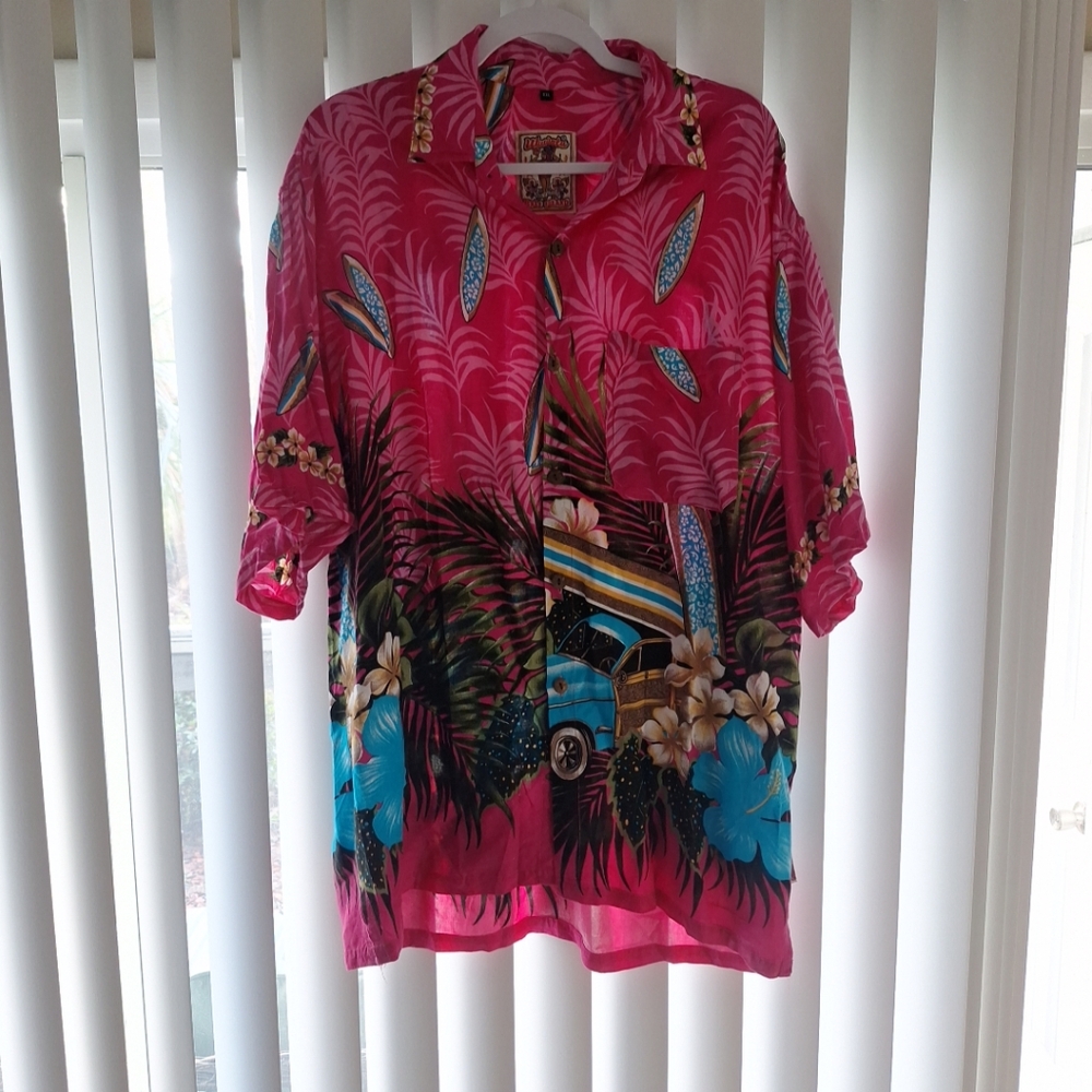 Uluwatu Bali Island Hawaiian Tropical Shirt